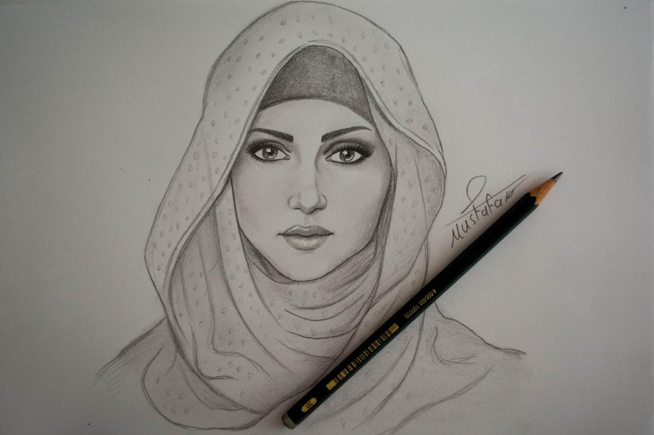 صور مرسومه بالرصاص - اشكال رسومات مختلفة بالقلم الرصاص 3987 7