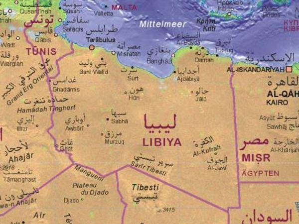 خريطة ليبيا مفصلة , معرفه حدود ليبيا واين تقع عن طريق الخريطه