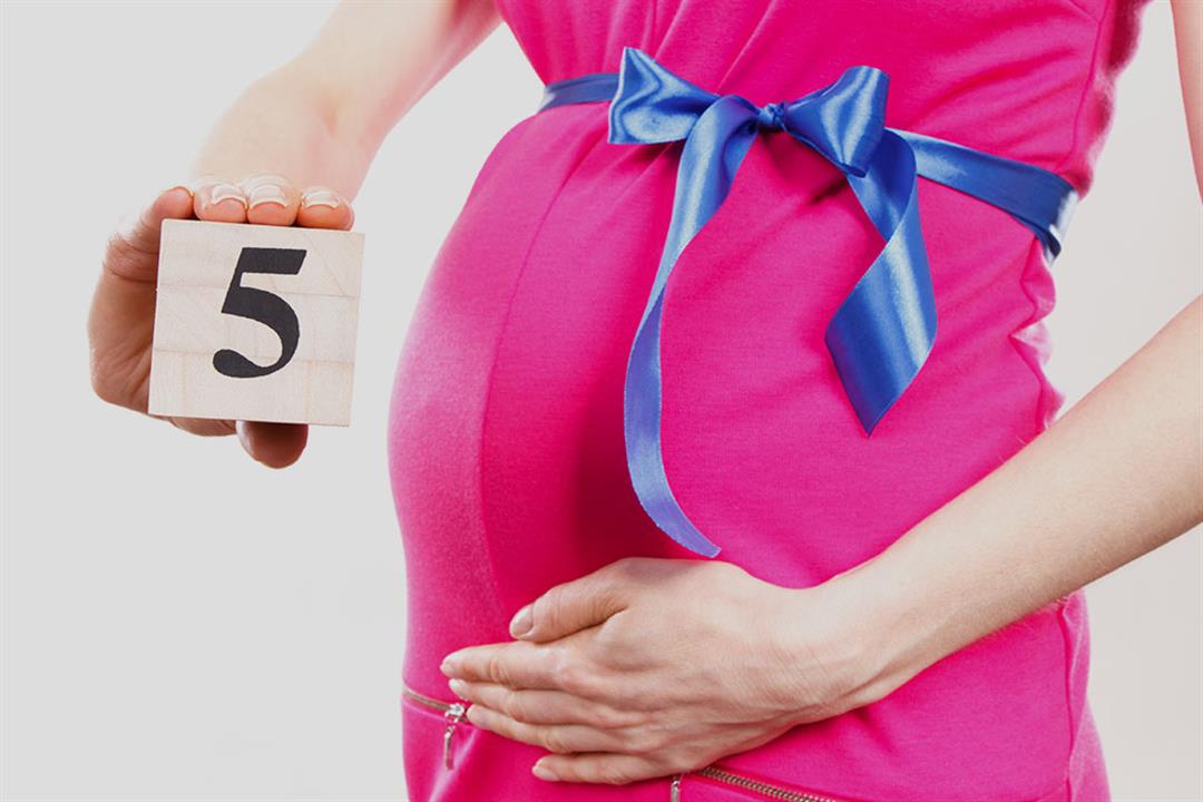 ماذا يحدث في الشهر الخامس من الحمل , حمل في الشهر الخامس طقطقه